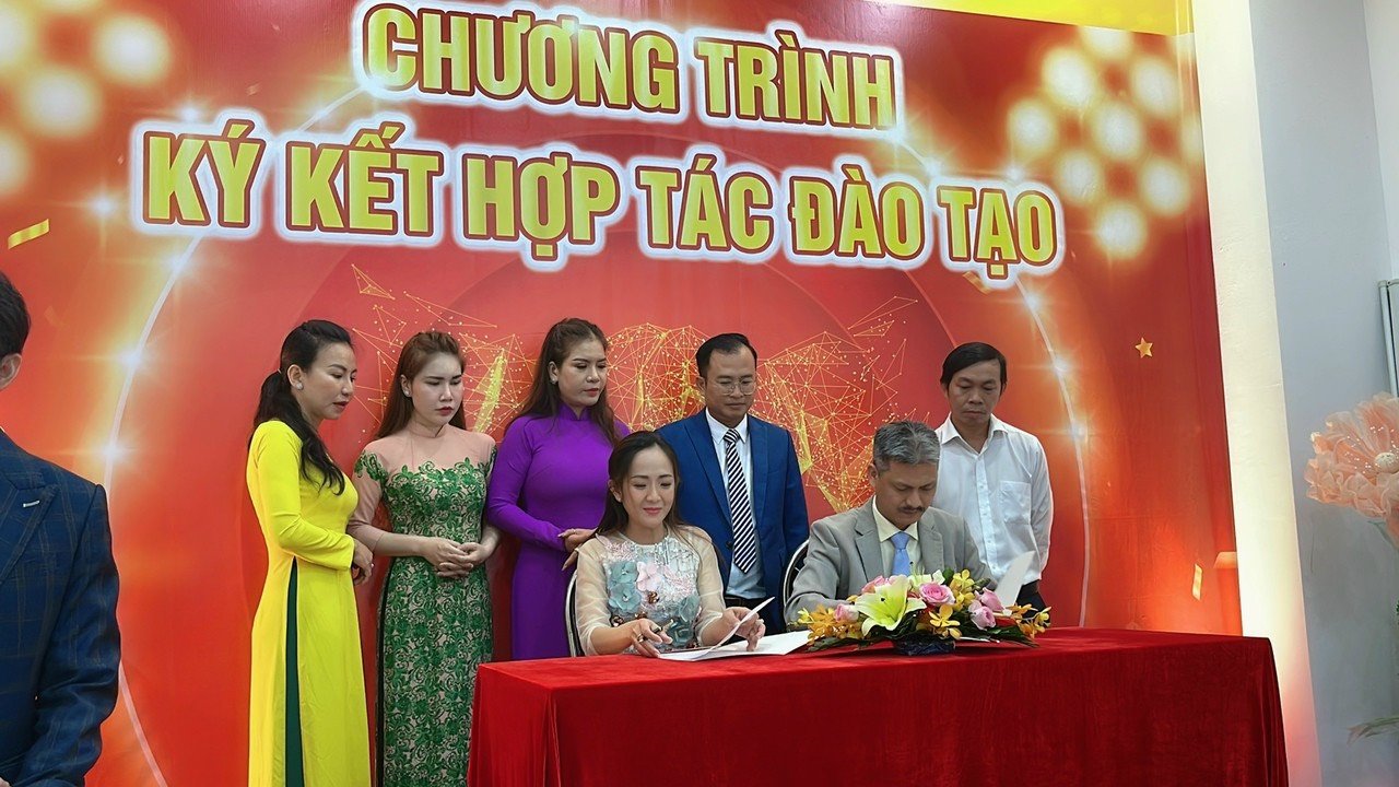 Song Ngân Beauty & Spa ký kết hợp tác đào tạo với trường Trung Cấp Quốc Tế Khôi Việt